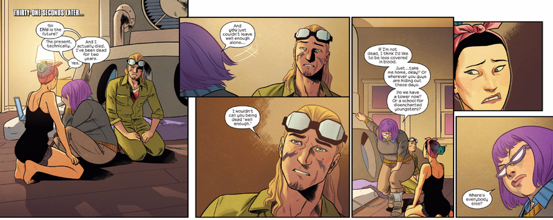 Illustration for article titled This Week's Issue of Runaways Makes Marvel Comics' Entire Timeline a Crazy Mess